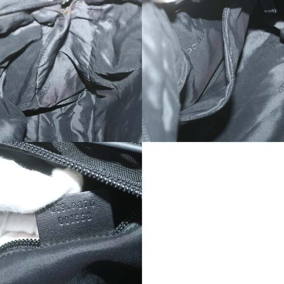 GUCCI Shoulder Bag Nylon Black 019 019 - Picture 12 of 12
